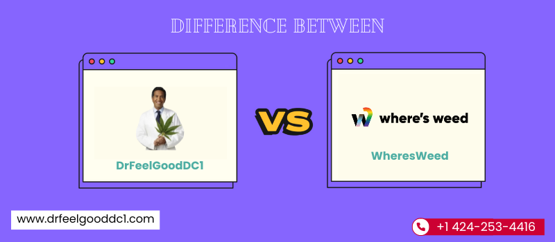 Difference Between wheresweed and DrFeelGoodDC1 A Quick Comparison